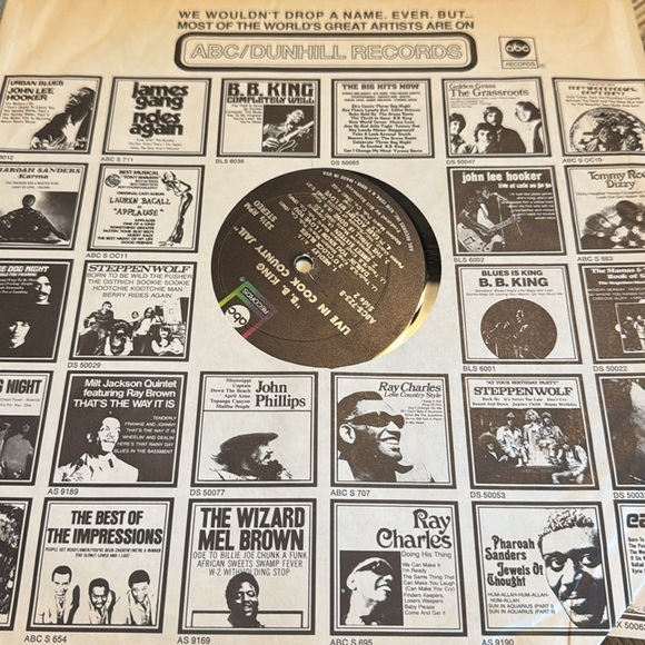 NO LONGER FOR SALE 70’s Vintage‎ B.B. King Live in Cook County Jail Vinyl Album - Picture 4 of 6